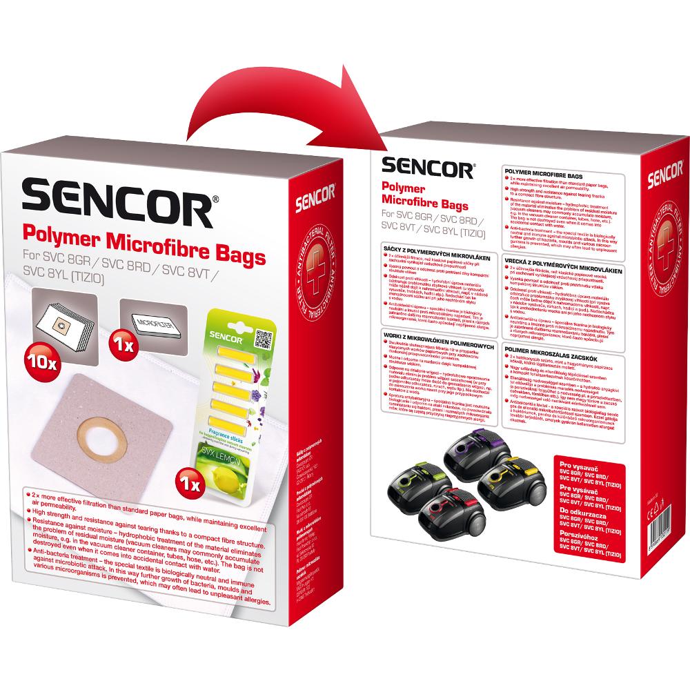 Sencor SVC 8 sáčky 10ks