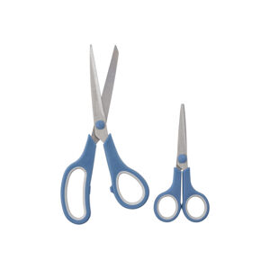 Fotografie Crelando Crelando® Souprava nůžek. 2-dílná (modrá/bleděšedá)