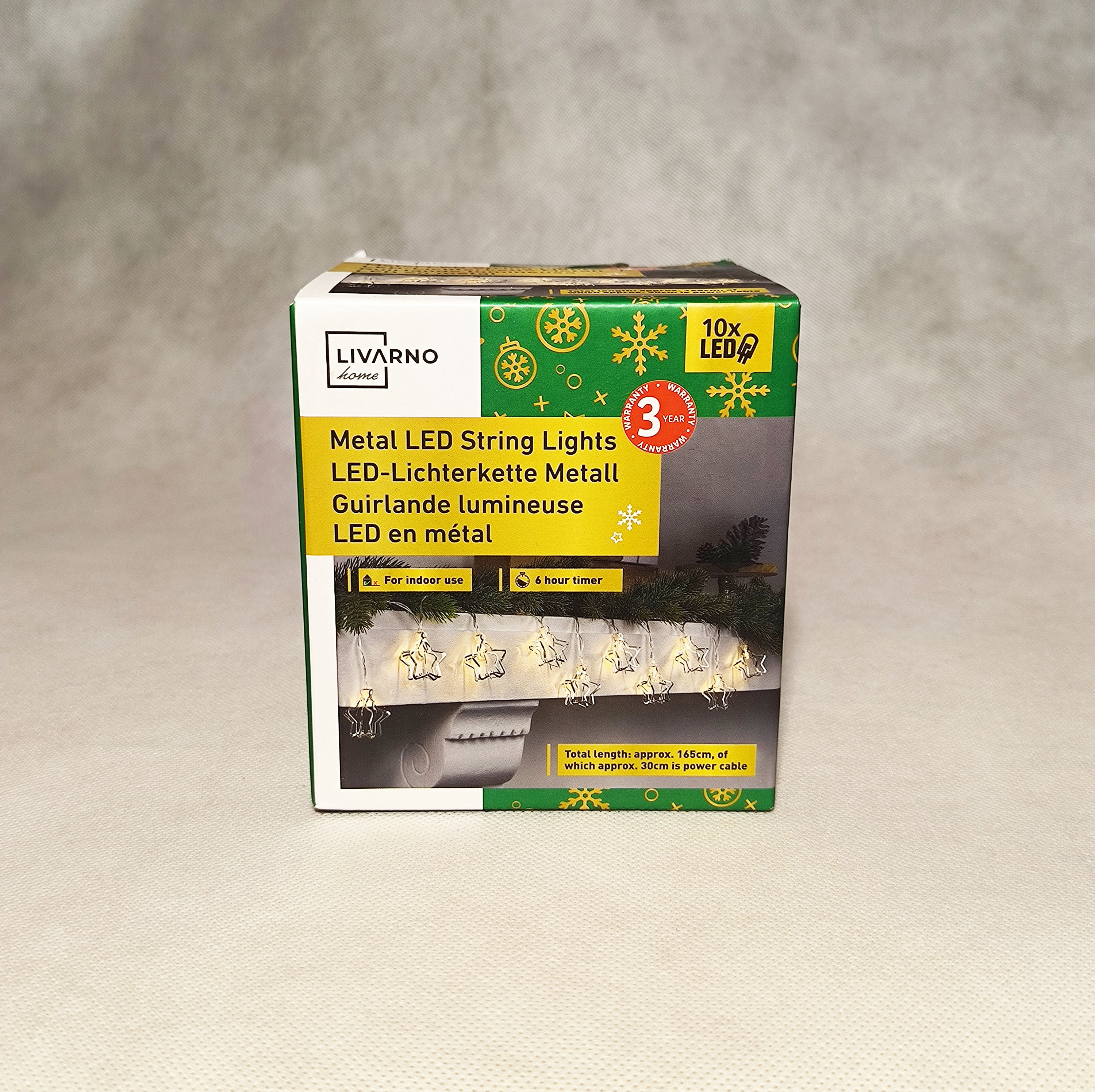 Fotografie Livarno led řetěz hvězdy