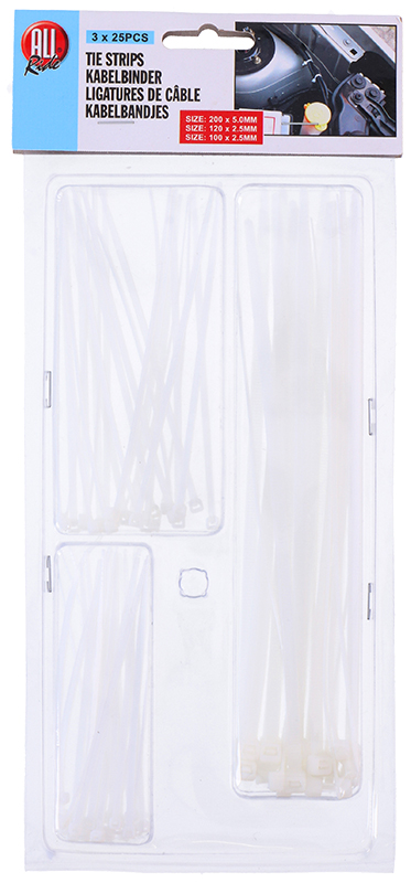 Fotografie all-ride All ride 04381 - Páska stahovací 75 ks