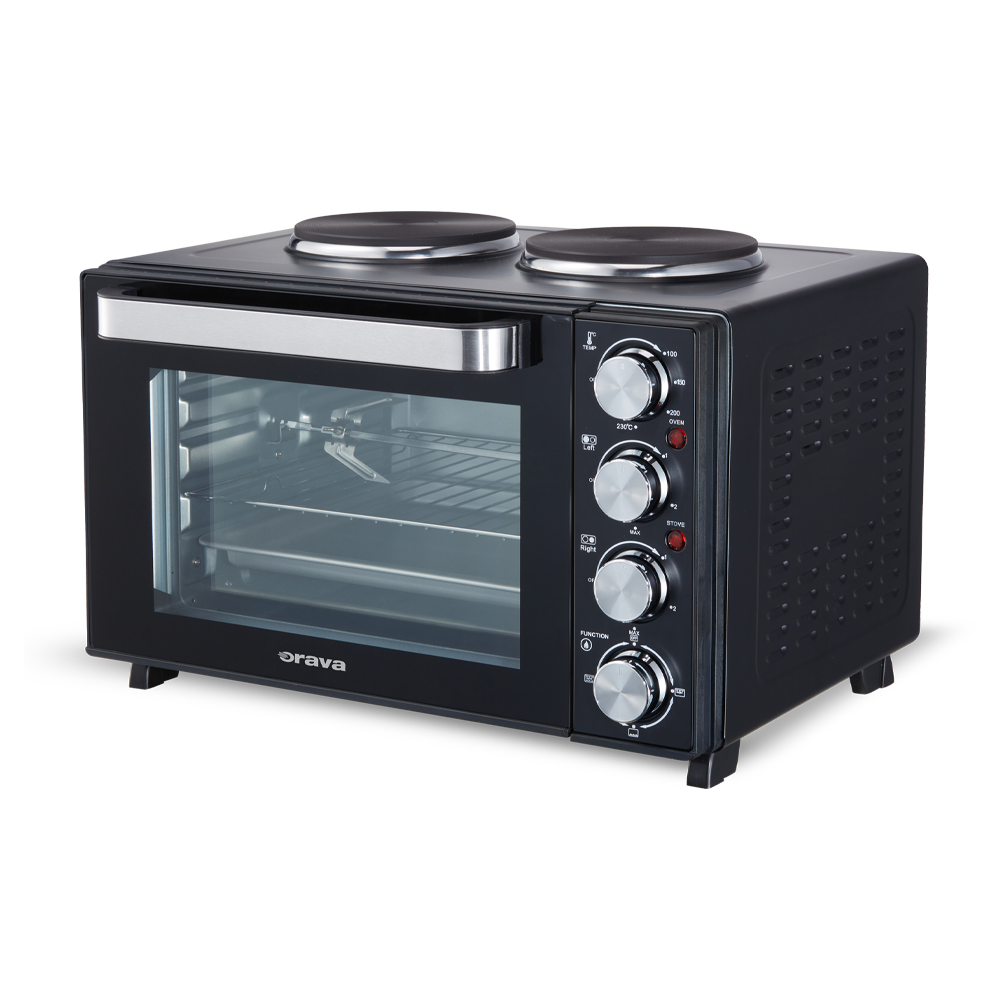 Fotografie Orava Elektra-X28 elektrická trouba s plotnami