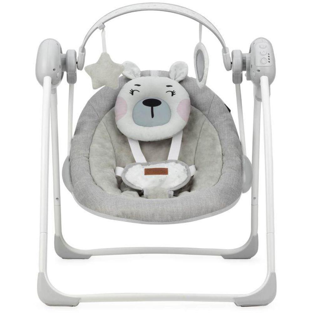 Fotografie MoMi LISS Bear Pink - Houpací lehátko