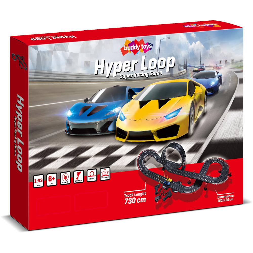 Buddy Toys BST 1731 „Hyper Loop“ – analogová autodráha 1:43