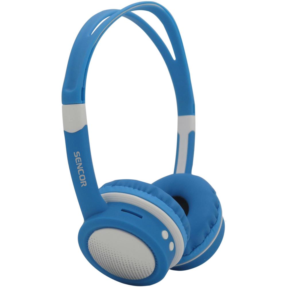 Sencor SEP 702BT BL/WH – dětská bezdrátová sluchátka s ochranou sluchu