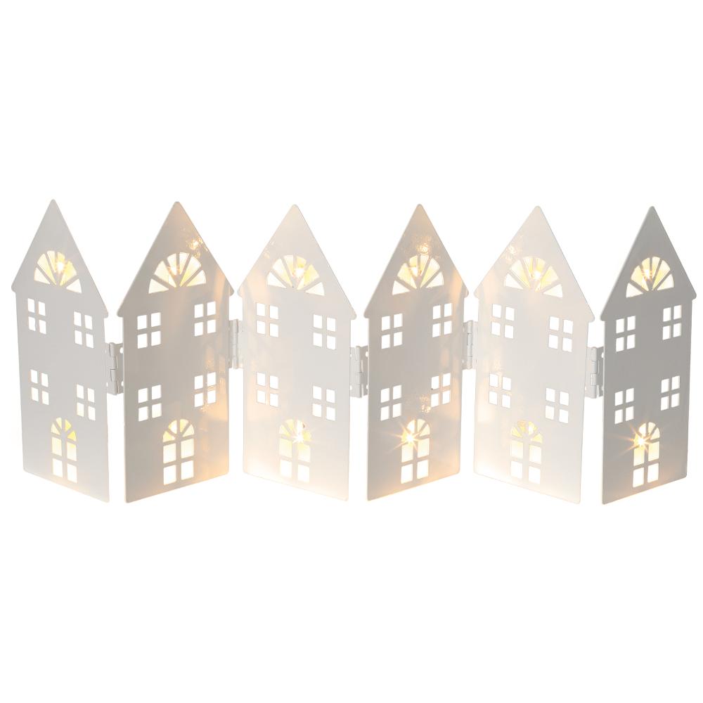 Retlux RXL 412 - Vánoční skládací kovové domečky s LED