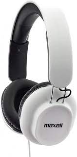 Fotografie Maxell MXH - HP 250 white - sluchátka přes hlavu