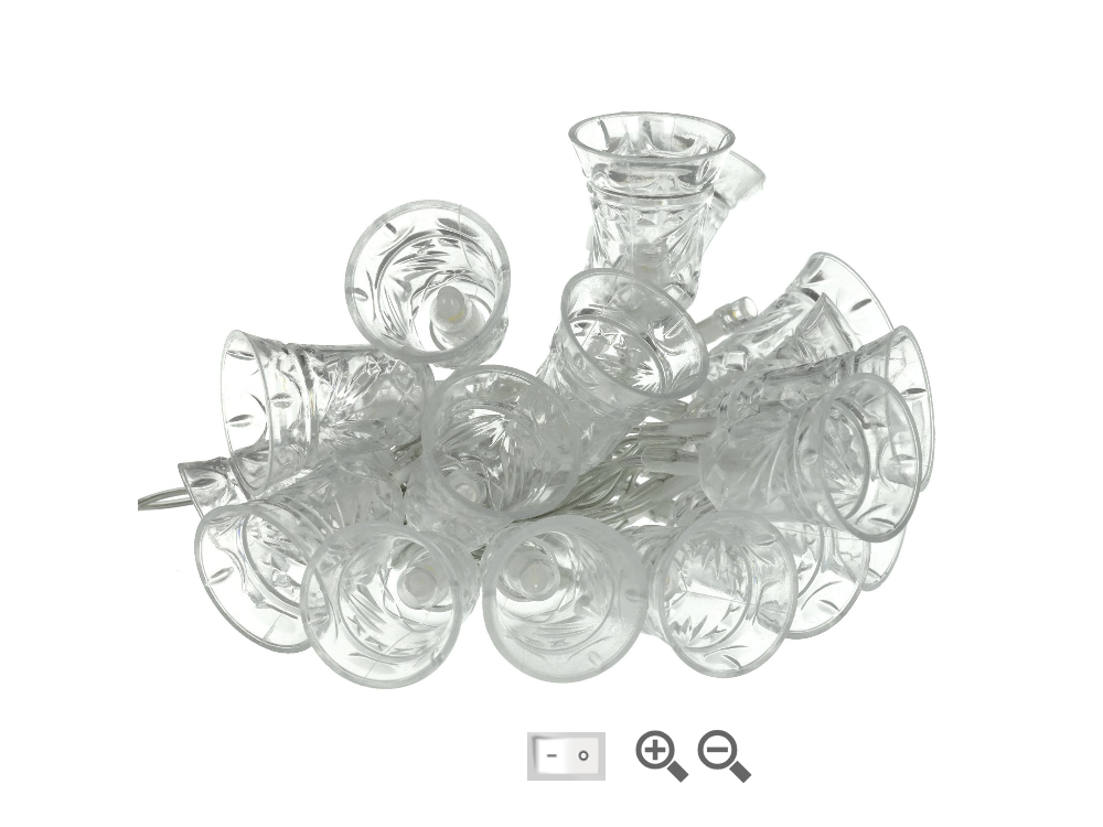 Retlux RXL 491 - girlanda zvonečky 20 LED WW