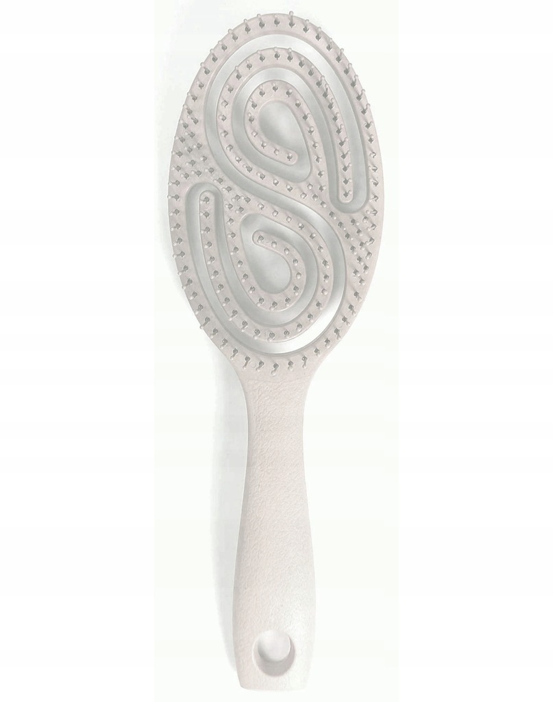 Fotografie Cien beauty - Masážní kartáč na rozčesávání - šedý