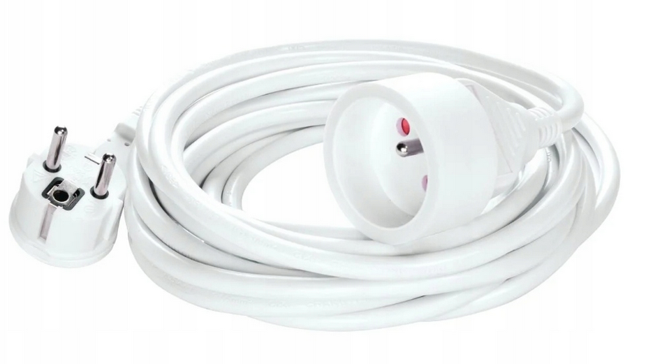 Silvercrest prodlužovací kabel 5 m bílý max. 3680 W