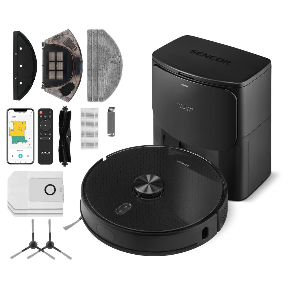 Fotografie Sencor SRV 9185BK robotický vysavač