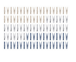 Livarno home - kolíčky na prádlo, 100 kusů