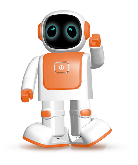 Fotografie ALIGÁTOR Aligator ASR001 Reproduktor Smart AI Dancing Robot, orange
