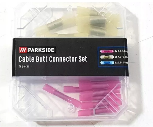Fotografie Parkside -sada kabelových spojek, 22ks