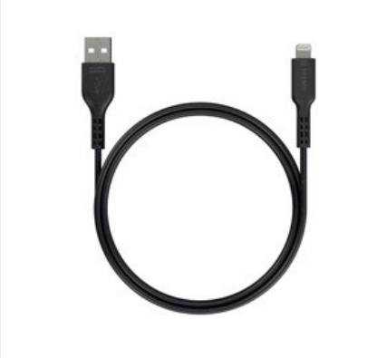 Fotografie TRONIC - kabel pro nabíjení a přenos dat (černá, USB-A na Lightning)