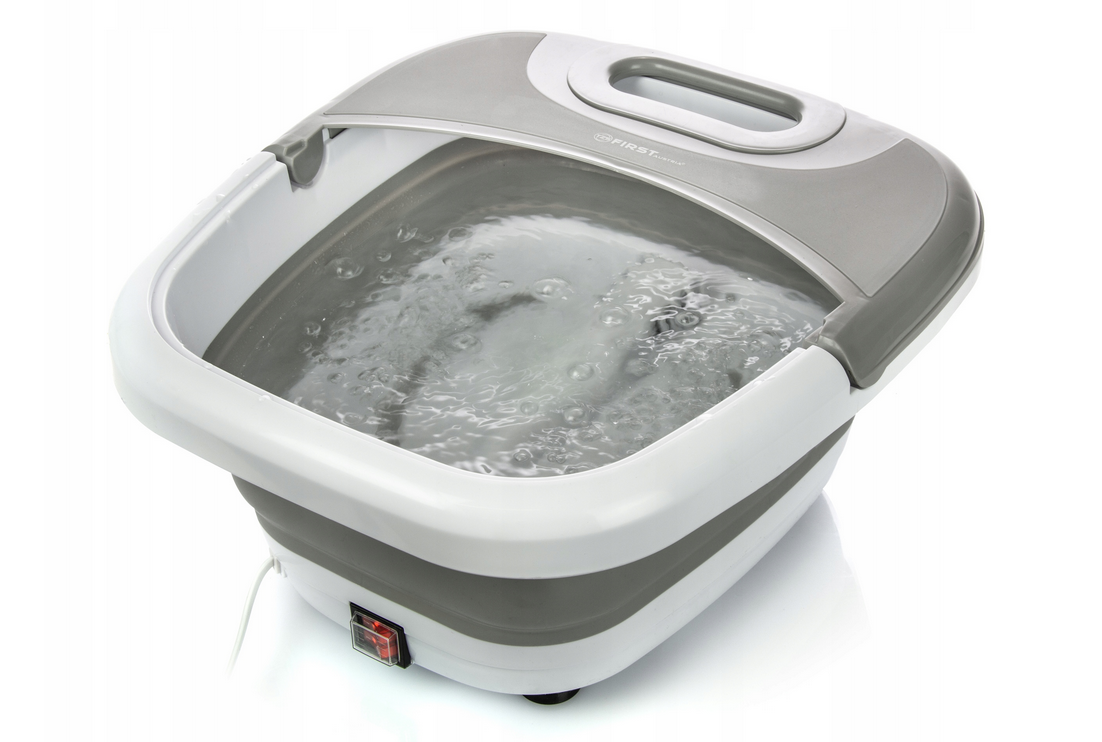 First Austria FA 8116-2 - masážní přístroj na nohy 450W, infračervené světlo, skládací, šedý