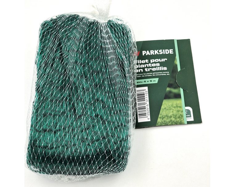 Parkside - ochranná síť 4x5m, zelená