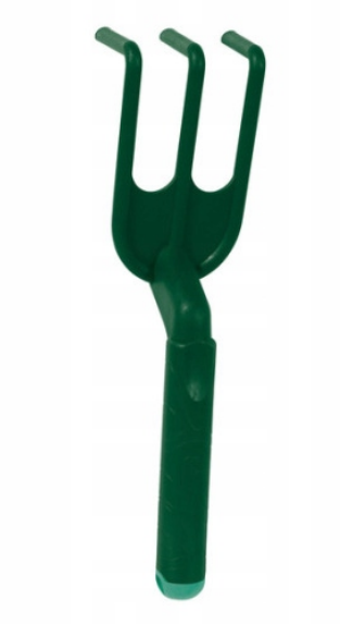 Parkside - hrábě (drápky) 7 x 19 cm pro kypření půdy, zelené