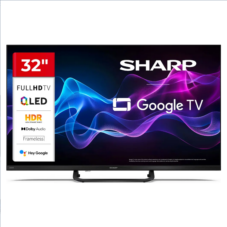 Sharp 32HF3865E - QLED televize, úhlopříčka 81cm