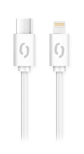 ALIGÁTOR Datový kabel ALIGATOR, USB-C/Lightning 3A 1,5m, bílý (V náhradním obalu/