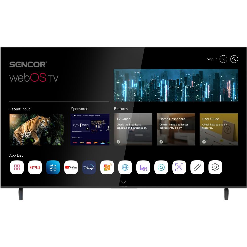 Sencor SLE 65US803B - UHD Led televize