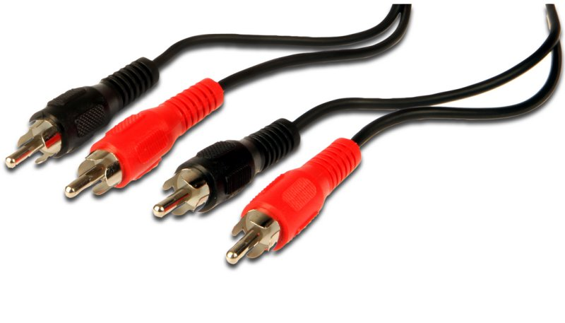 Fotografie PremiumCord Kabel 2x CINCH-2x CINCH M/M 2m