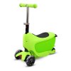 Buddy Toys BPC 4311 Naklápěcí koloběžka TAMAN 2v1 zelená