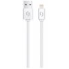 Datový kabel ALIGATOR 2A iPhone lightning 1m, bílý