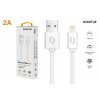 14526 2 datovy kabel aligator 2a iphone lightning 1m bily