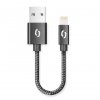 15120 2 datovy kabel aligator premium 2a lightning 50cm cerny