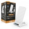Stojánek s bezdrátovým nabíjením 15W a USB-C konektorem, 2v1, bílý