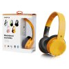 Bluetooth sluchátka ALIGATOR AH02, FM, SD karta, mustard