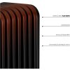 Sencor SOH 3507BK – elektrický olejový radiátor 1500 W, 7 žeber, 3 výkonové stupně