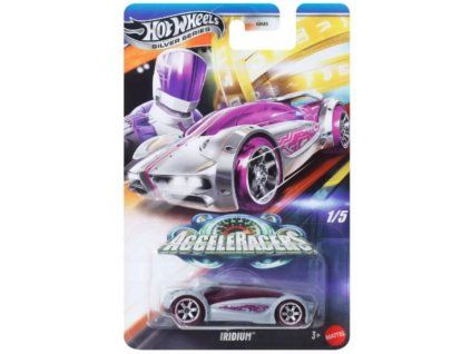 Hot Wheels Silver Series AcceleRacers Iridium JCB92