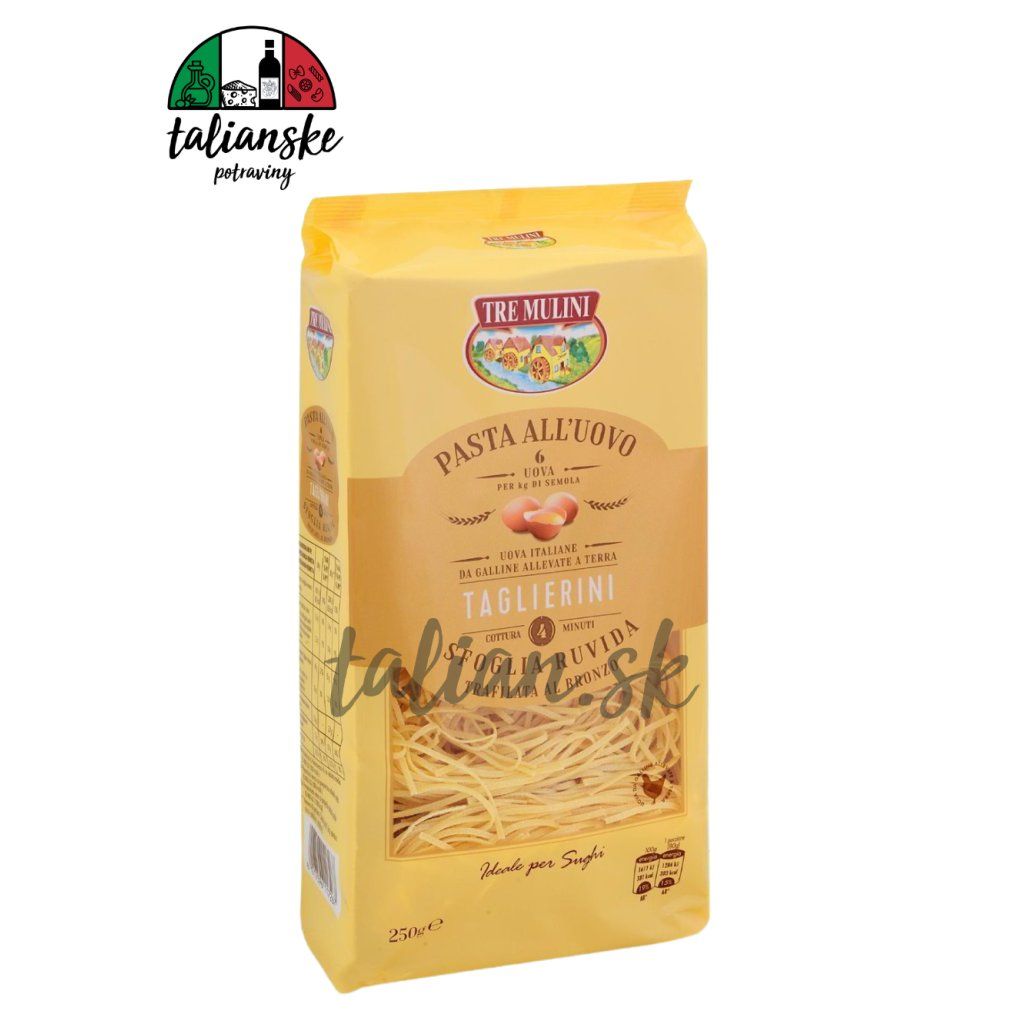 Taglierini vaječné 250g TRE MULINI