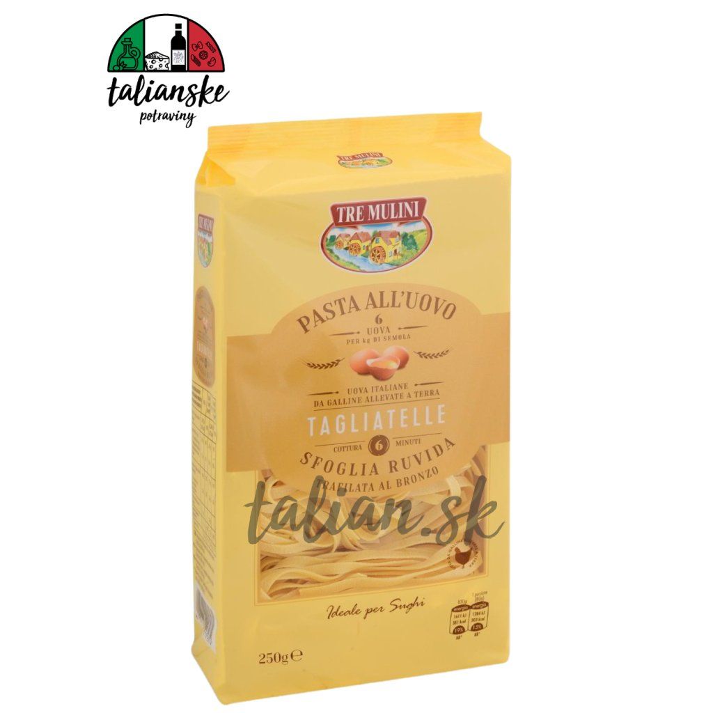 Tagliatelle vaječné 250g TRE MULINI