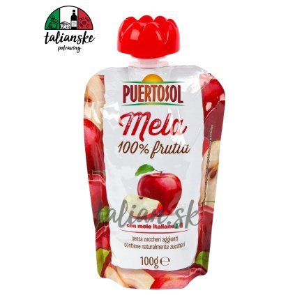 Ovocné pyré JABLKO 100g PUERTOSOL