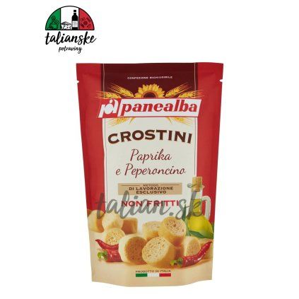 CROSTINI Paprika e Peperoncino 100g Panealba