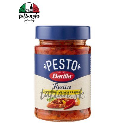 Pesto VERDURE MEDITERRANEE Rustico 190g Barilla