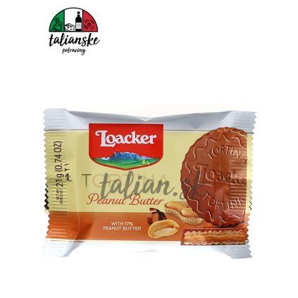 Tortina peanut butter 21g Loacker