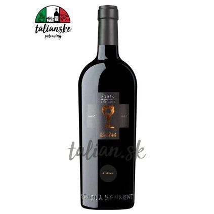 Negroamaro e Malvasia Nera Riserva DOC NERIO NARDO 14% 0,75L SCHOLA SARMENTI