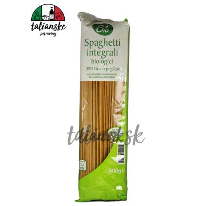 Celozrnné špagety bio 500g - Bio