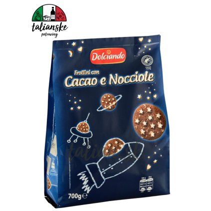 Sušienky Cacao e Nocciole 700g Dolciando