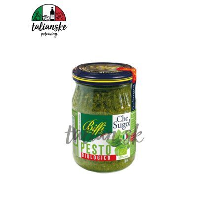 Pesto bazalkové bio 190g Biffi