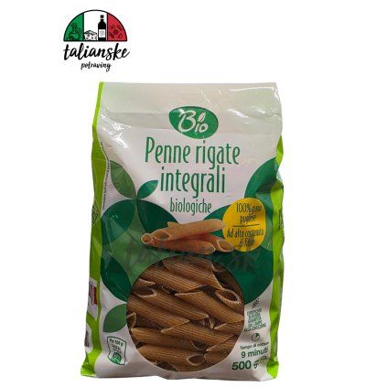Celozrnné penne bio 500g - Bio