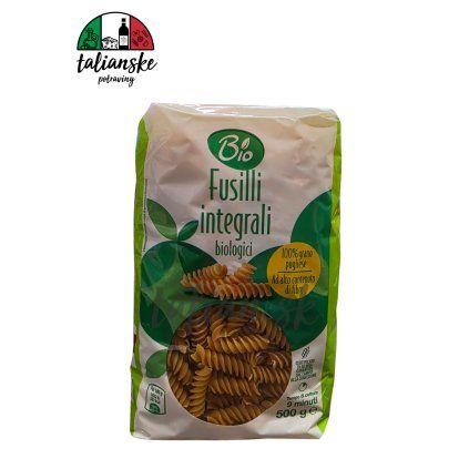 Celozrnné fusilli bio 500g - Bio