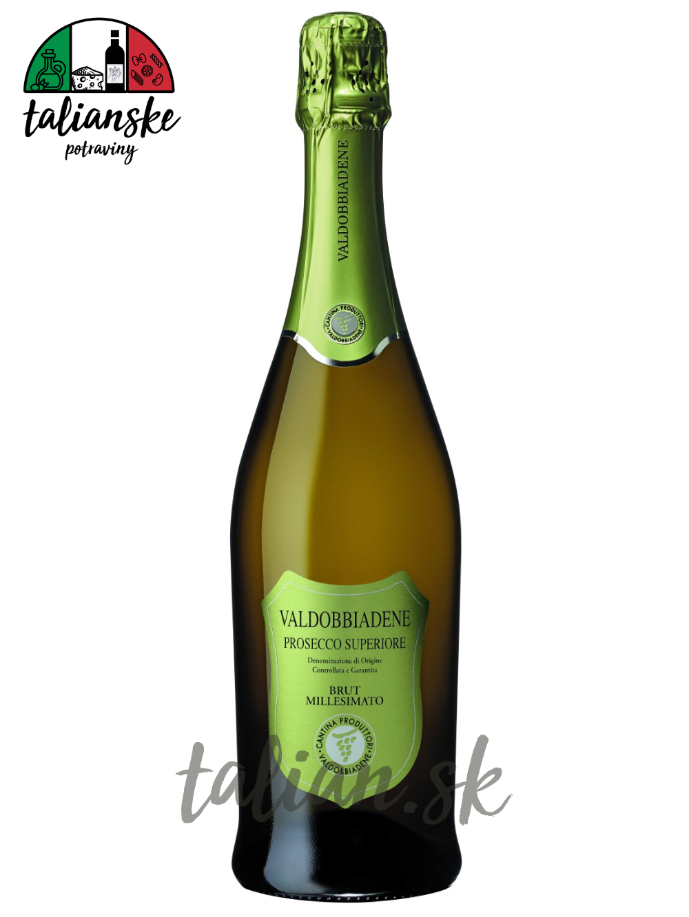 Prosecco superiore DOCG Valdobbiadene Brut 11,5% 0,75L CAVAL