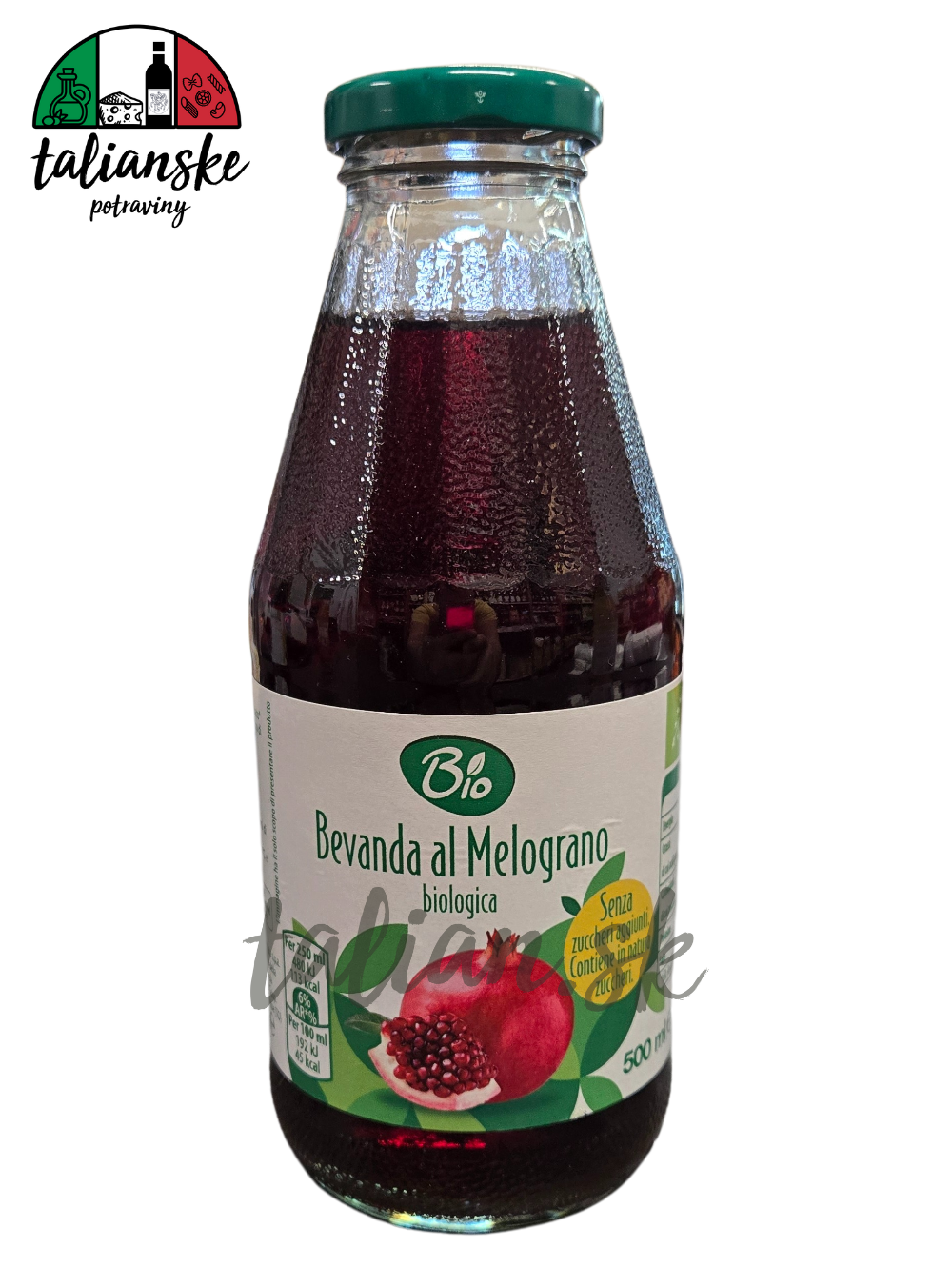 Ovocná šťava granátové jablko bio 500ml - Bio