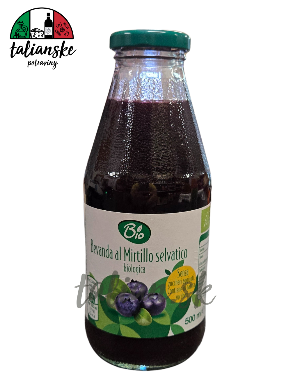 Ovocná šťava čučoriedka bio 500ml - Bio