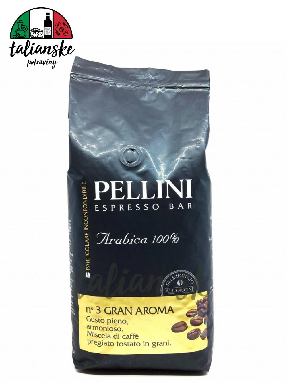 Káva zrnková Pellini GRAN AROMA 100% arabika 1kg