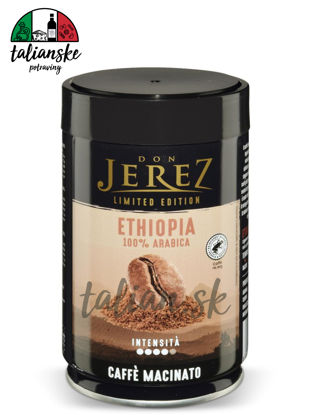 Káva mletá Ethiopia 100% arabica 250g JEREZ